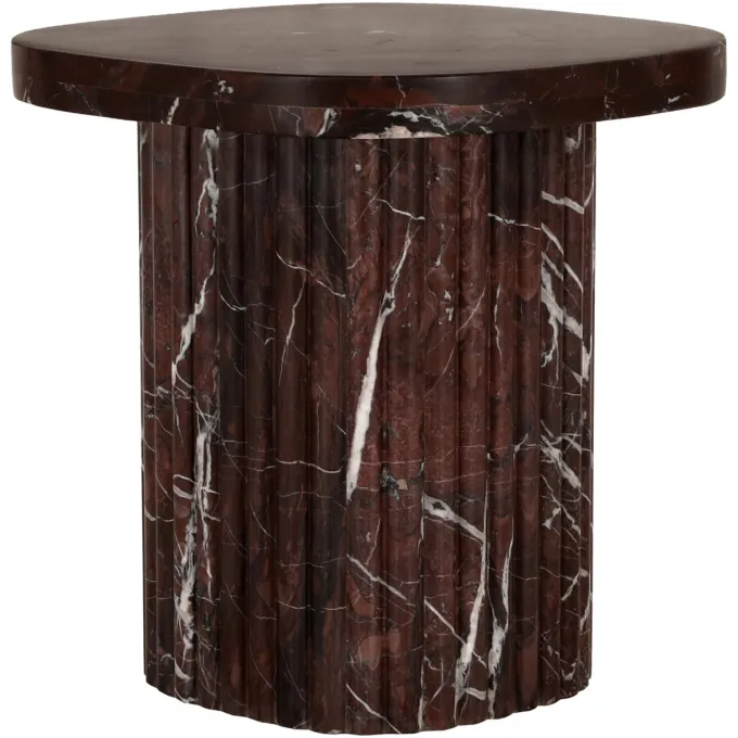 Richmond Interiors Bijzettafel Orchid burgundy