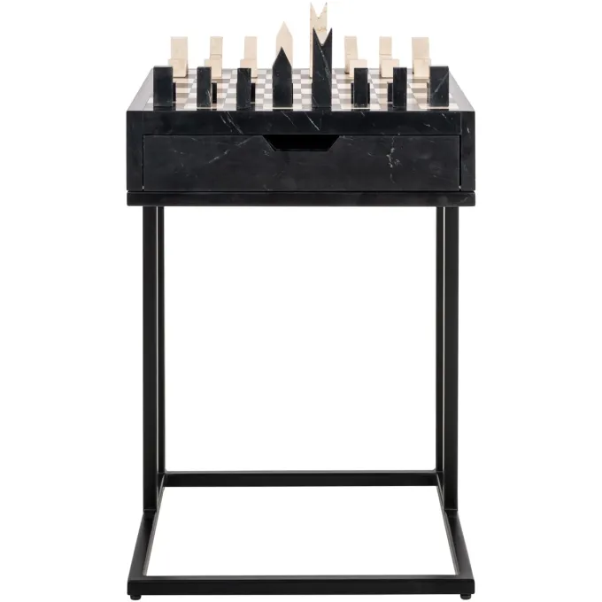 Richmond Interiors Bijzettafel Davos black