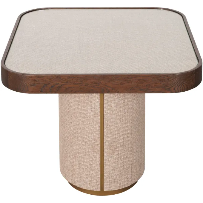 Richmond Interiors Bijzettafel Willox brown including glass
