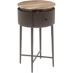 Richmond Interiors Bijzettafel Russo brown