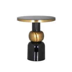 Richmond Interiors Bijzettafel Mose 51Ø (Black)