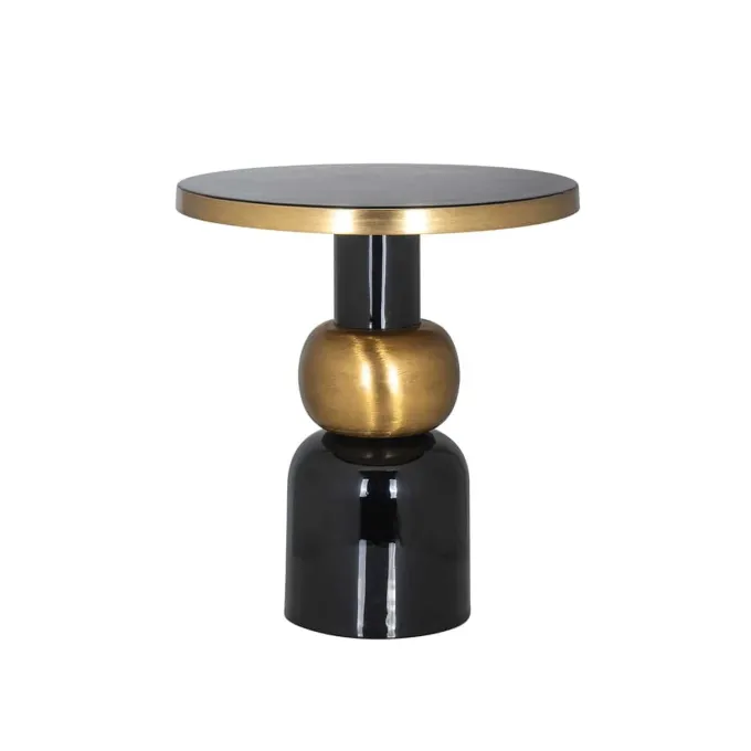 Richmond Interiors Bijzettafel Mose 51Ø (Black)
