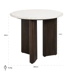 Richmond Interiors Bijzettafel Mayfield 55Ø