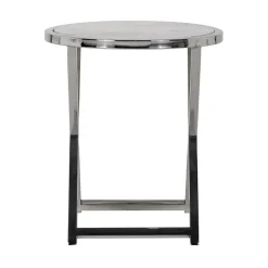 Richmond Interiors Bijzettafel Cameron met marmeren top klein