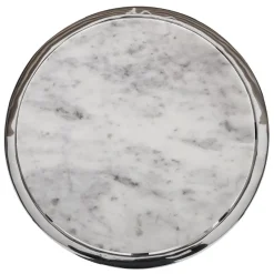 Richmond Interiors Bijzettafel Cameron met marmeren top klein