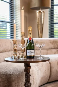 Richmond Interiors Bijzettafel Misty Bronze