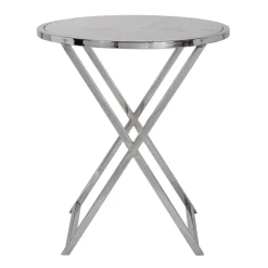 Richmond Interiors Bijzettafel Jaimy met marmeren top groot