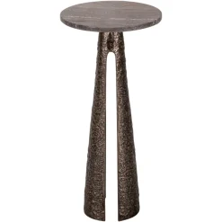Richmond Interiors Bijzettafel Eldora brons 30Ø