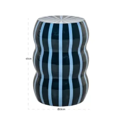 Richmond Interiors Bijzettafel Boyd Blue