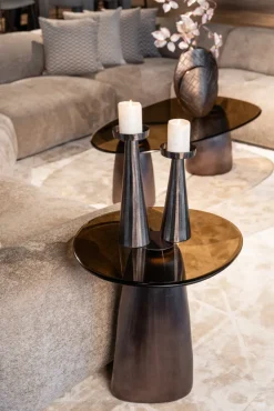 Richmond Interiors Bijzettafel Hayden brons