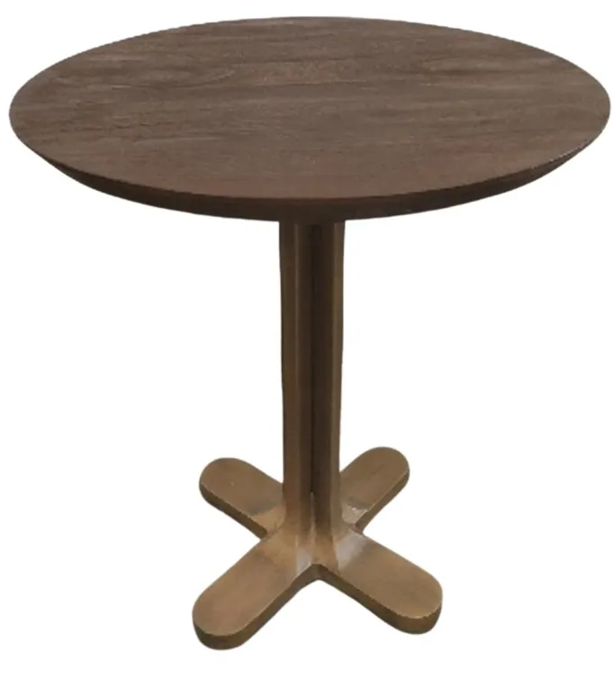 Richmond Interiors Bistrotafel Revelin dark brown 75Ø