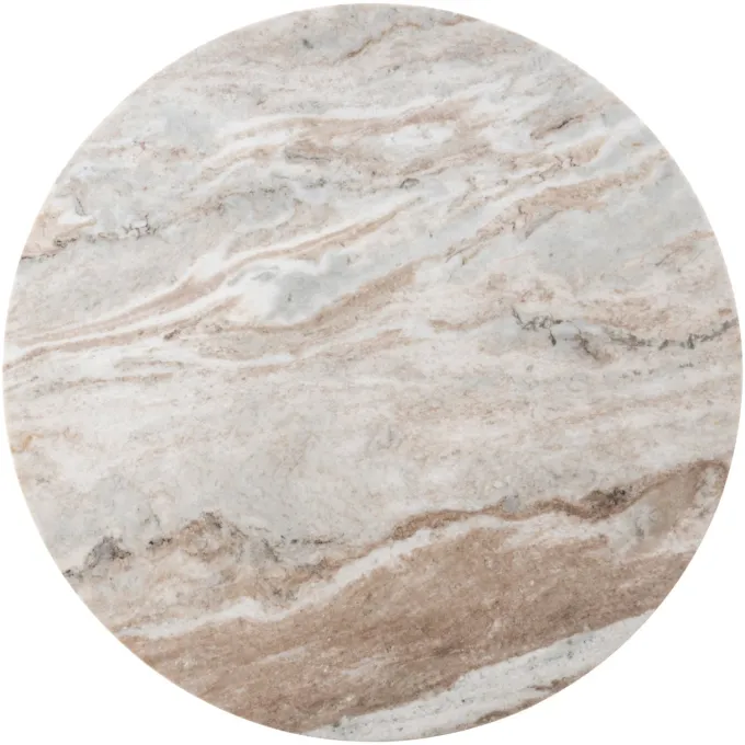 Richmond Interiors Bistrotafel Nyon Blush beige 75Ø