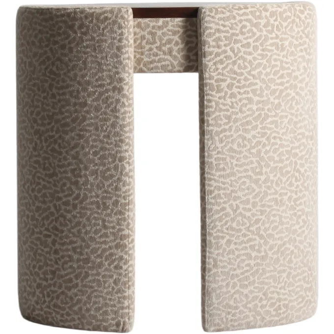 Richmond Interiors Bureau Roxenne beige leopard dressing table