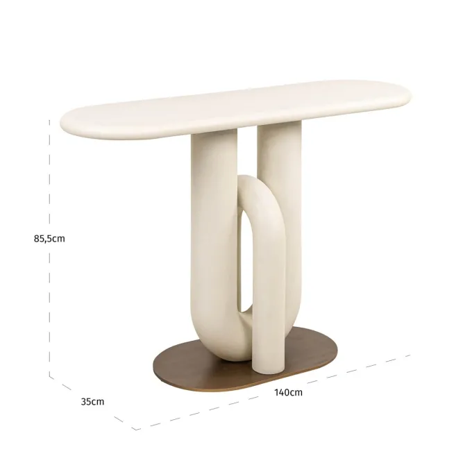 Richmond Interiors Console Winslow white