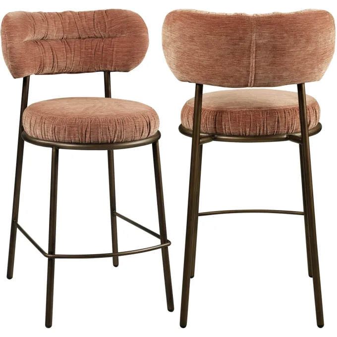 Richmond Interiors Counterstoel Encanto Be straight mocca mousse