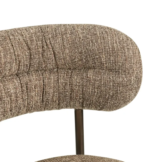 Richmond Interiors Counterstoel Encanto bruin tweed