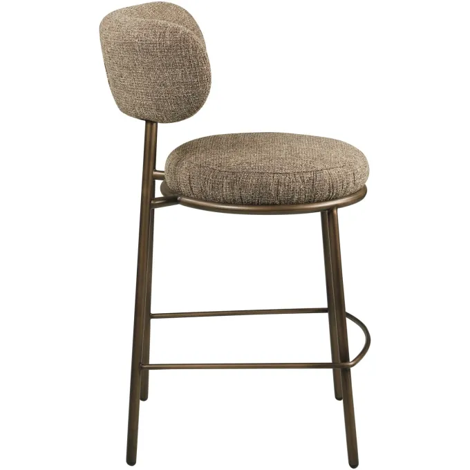 Richmond Interiors Counterstoel Encanto bruin tweed
