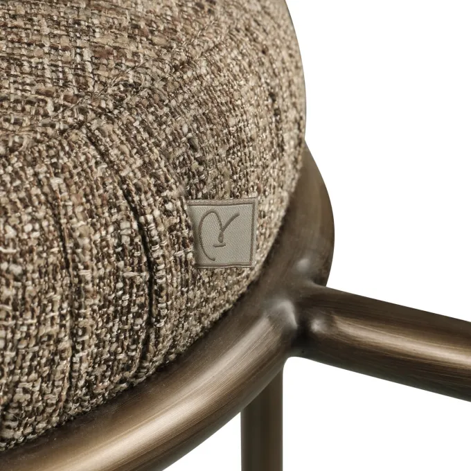 Richmond Interiors Counterstoel Encanto bruin tweed