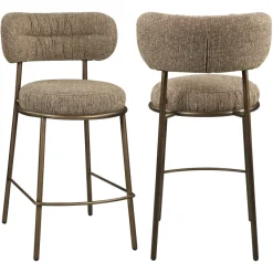 Richmond Interiors Counterstoel Encanto bruin tweed