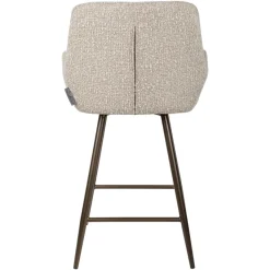 Richmond Interiors Counterstoel Linsey naturel chunky draaibaar - Set van 2