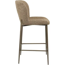Richmond Interiors Counterstoel Odarby bruin tweed fire retardant