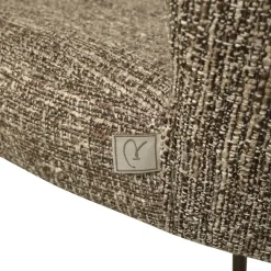 Richmond Interiors Counterstoel Odarby bruin tweed fire retardant