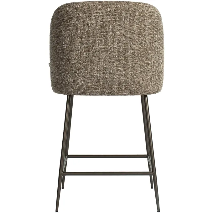 Richmond Interiors Counterstoel Pullitzer bruin tweed
