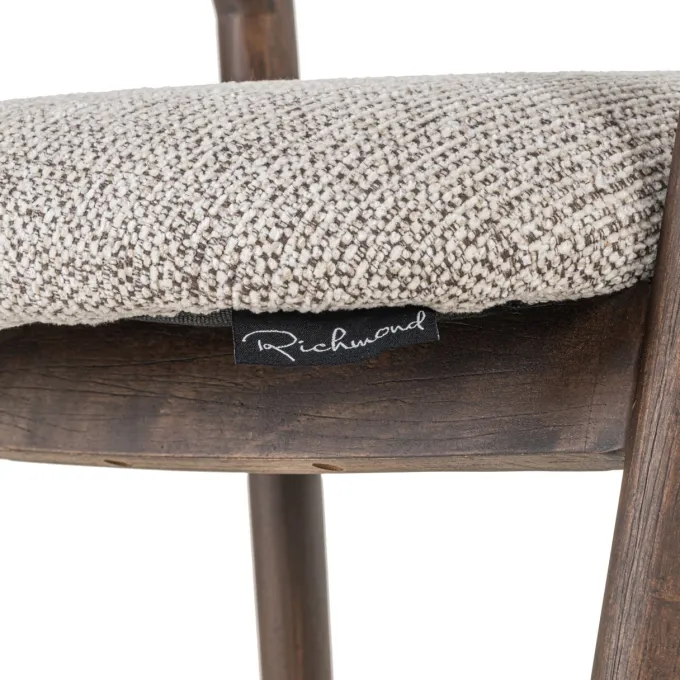 Richmond Interiors Counterstoel Mihara mocca fancy fire retardant