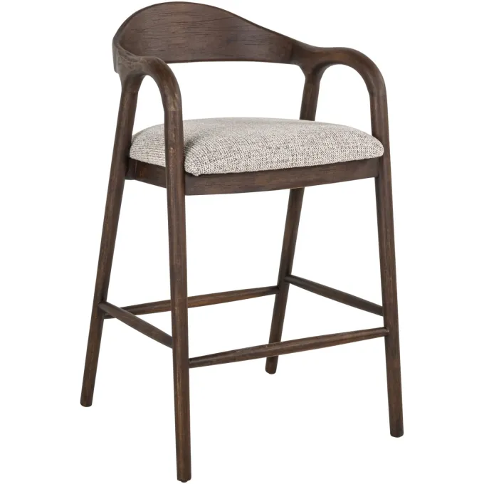 Richmond Interiors Counterstoel Mihara mocca fancy fire retardant