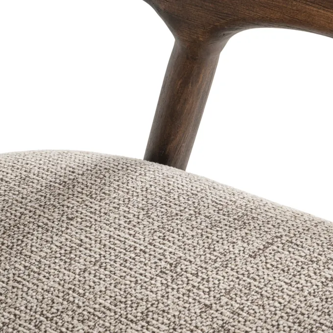 Richmond Interiors Counterstoel Mihara mocca fancy fire retardant