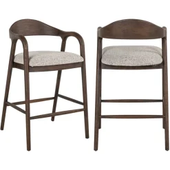 Richmond Interiors Counterstoel Mihara mocca fancy fire retardant