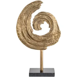 Richmond Interiors Decoratief object Swirl antiek brons