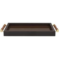 Richmond Interiors Dienblad Charley donker bruin