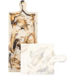 Richmond Interiors Dienblad Cindy naturel - dienblad groot