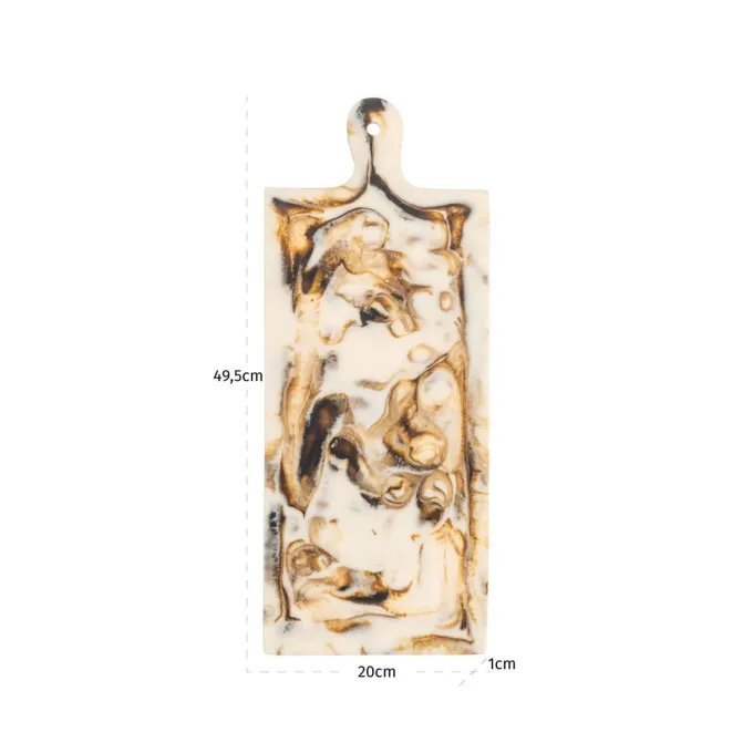Richmond Interiors Dienblad Cindy naturel - dienblad groot