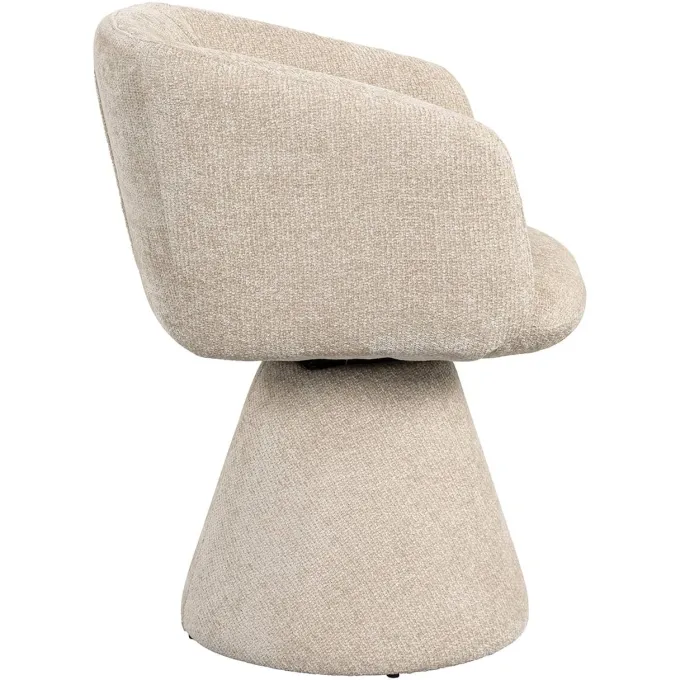 Richmond Interiors Draaifauteuil Madeline cream Unicorn 11