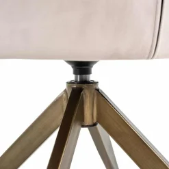 Richmond Interiors Draaistoel Aline khaki velvet