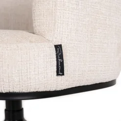 Richmond Interiors Draaistoel Cheyenne beige chenille