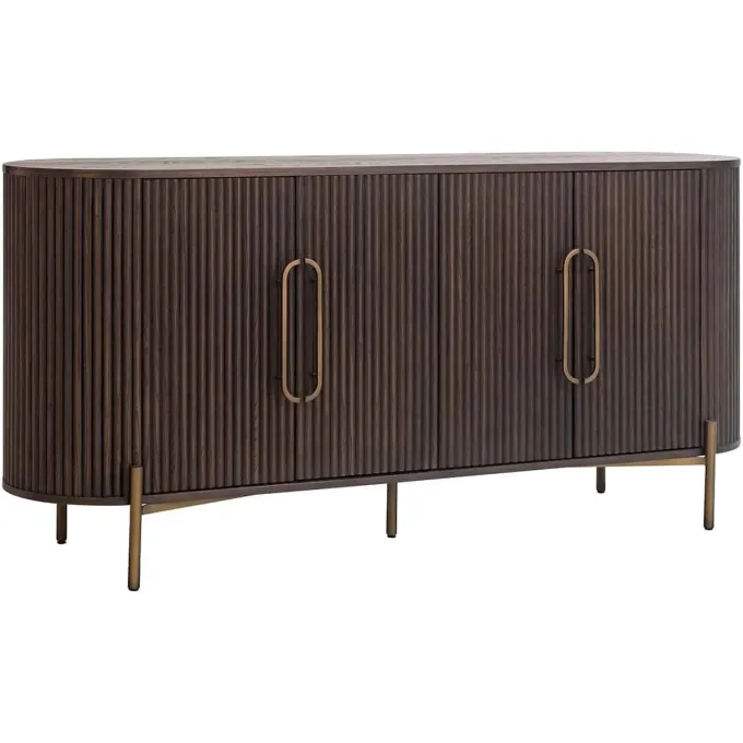 Richmond Interiors Dressoir luxor 4-deurs (Brown)