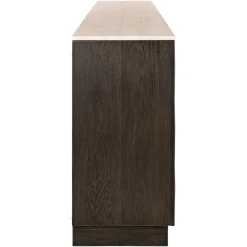 Richmond Interiors Dressoir Claremont brown 4-doors 2-shelves