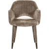 Richmond Interiors Eetkamerstoel Donnatella stone chenille