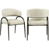 Richmond Interiors Eetkamerstoel Charda beige angora
