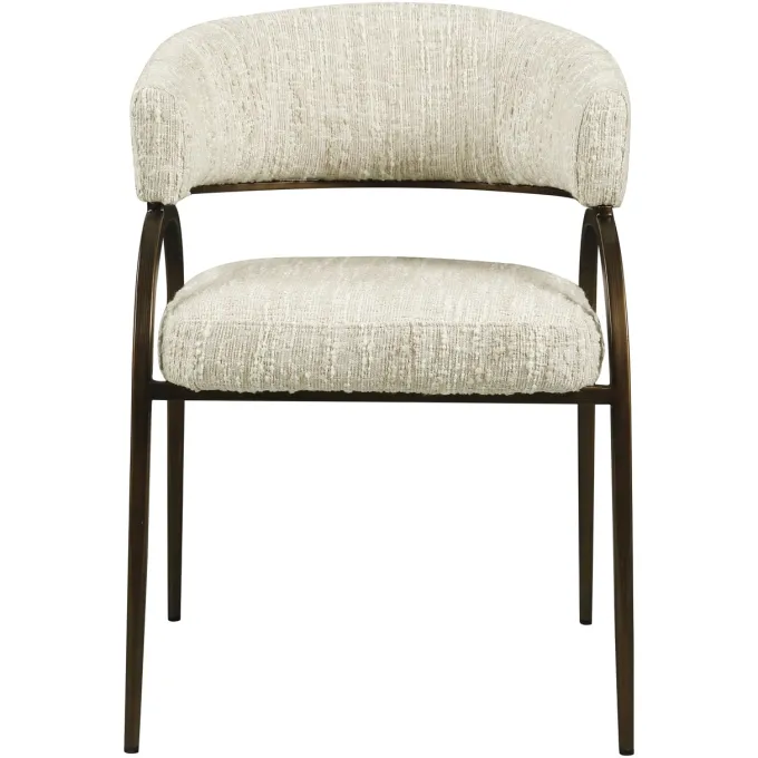 Richmond Interiors Eetkamerstoel Charda beige angora