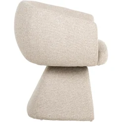 Richmond Interiors Eetkamerstoel Quiriro biscotti swivel