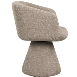 Richmond Interiors Eetkamerstoel Madeline mocca chunky draaibaar