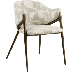 Richmond Interiors Eetkamerstoel Gwen naturel oasis