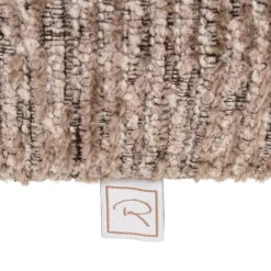 Richmond Interiors Eetkamerstoel Mori mocca linear fire retardant
