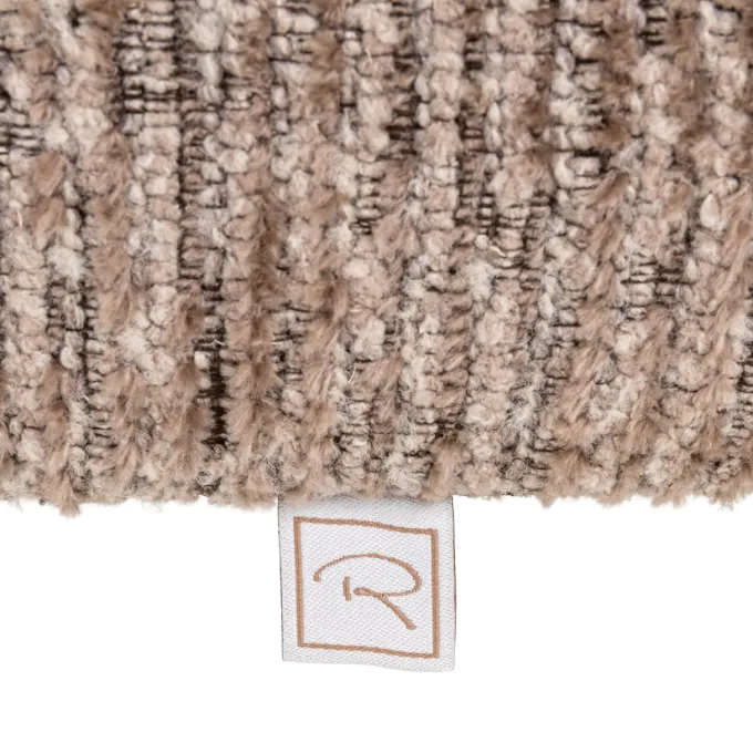 Richmond Interiors Eetkamerstoel Mori mocca linear fire retardant