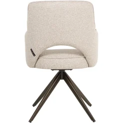 Richmond Interiors Eetkamerstoel Ginerva biscotti swivel