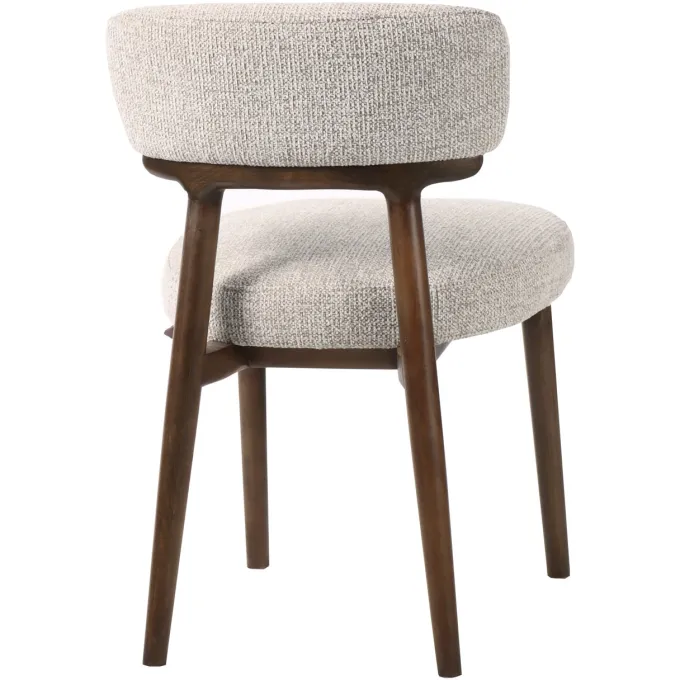 Richmond Interiors Eetkamerstoel Basker naturel fancy - Set van 2
